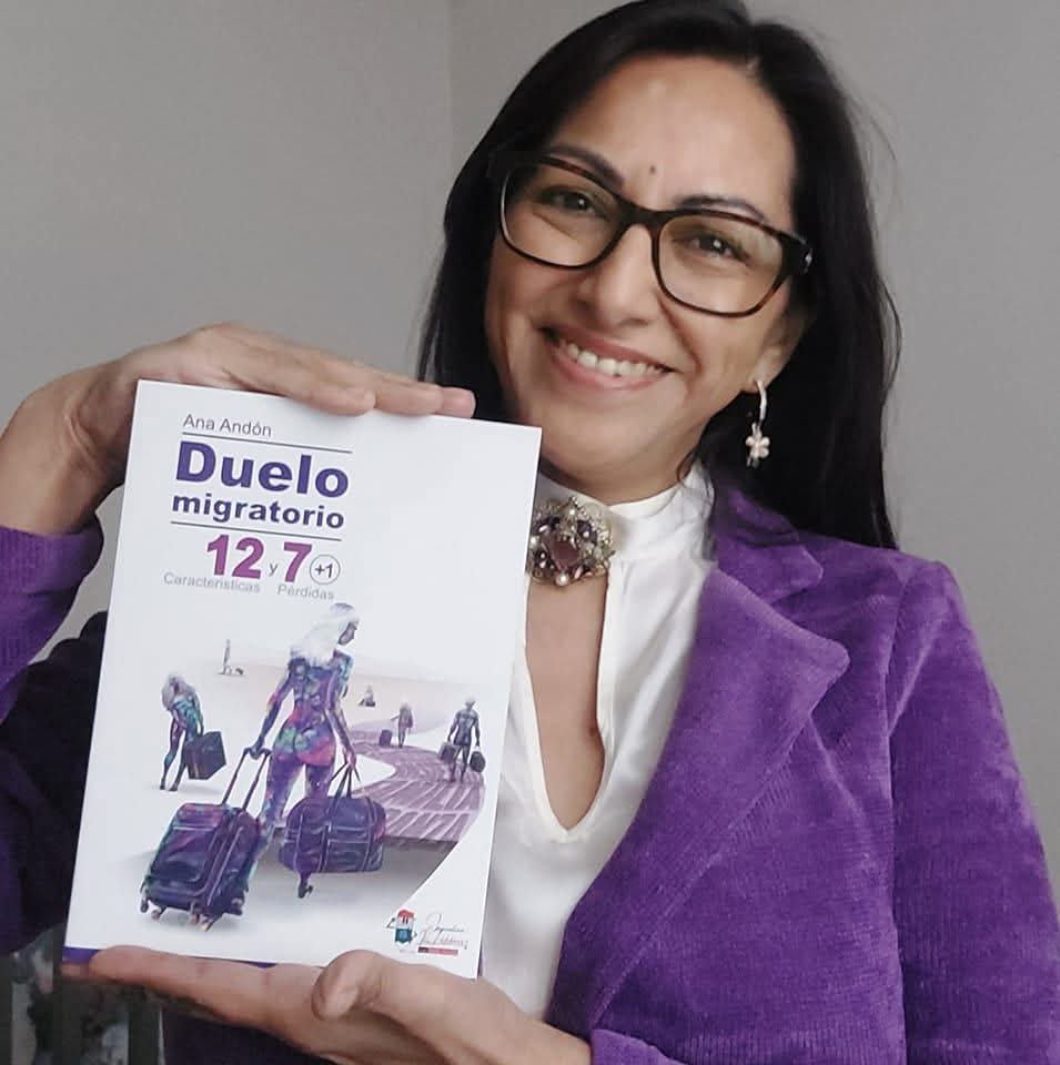 Ana Andón presenta su libro sobre duelo migratorio